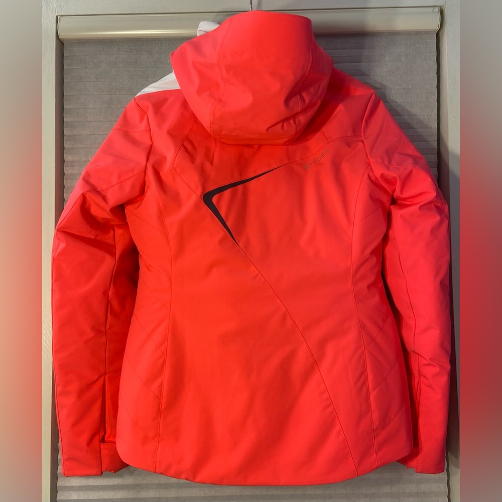 Spyder ski jacket insulated with many features, Sz 6, EUC